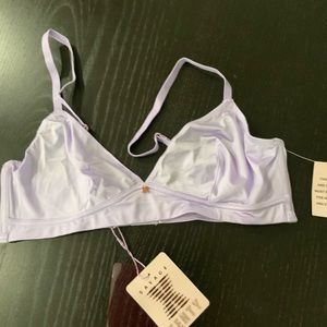 Savage X Fenty Lavender Bra with no padding NWT